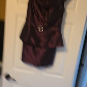 Alfred Angelo Deep Purple Wedding Dress